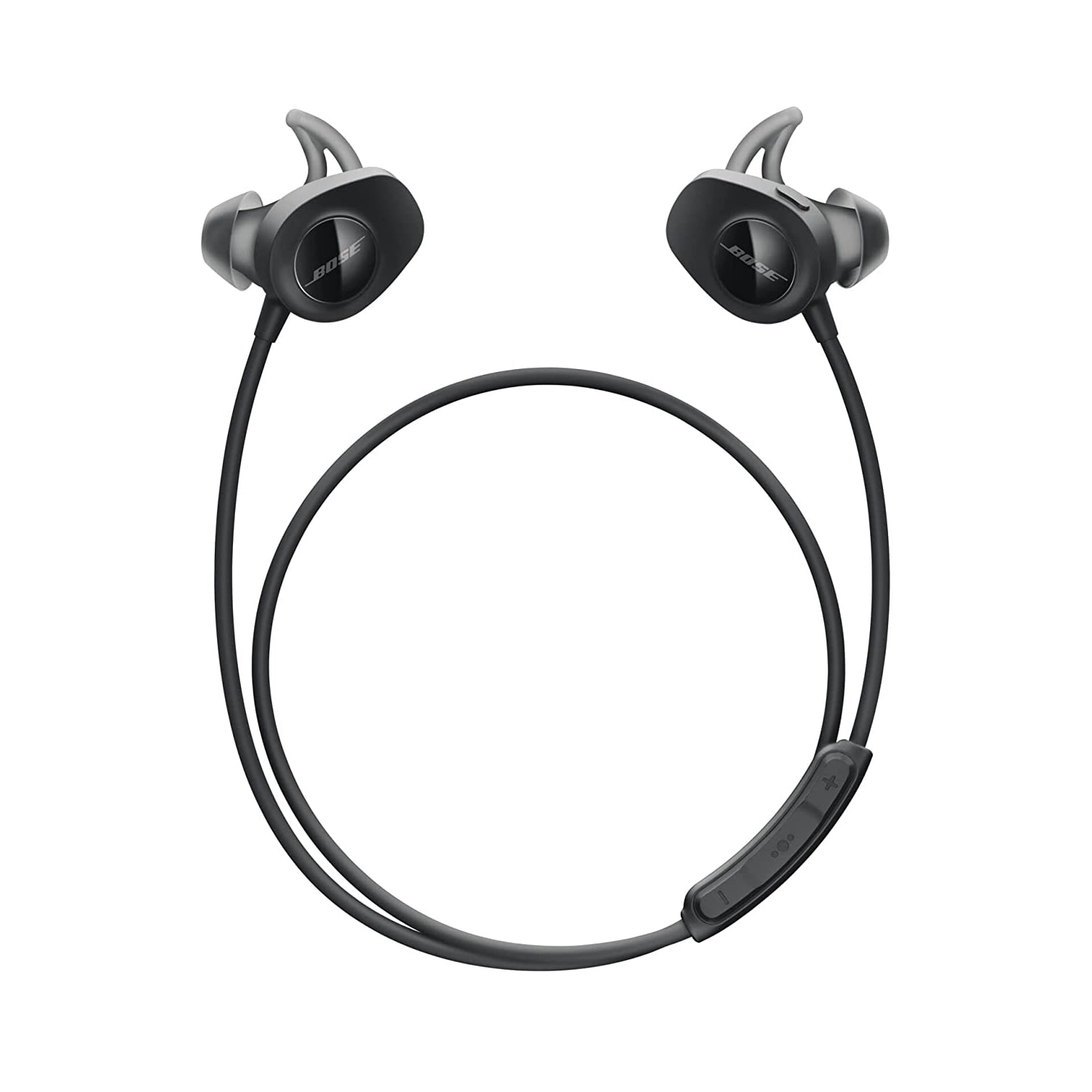 Bose Soundsport Sweatproof Bluetooth Wireless In Ear Earphones With Mic For Running And Sports, Black